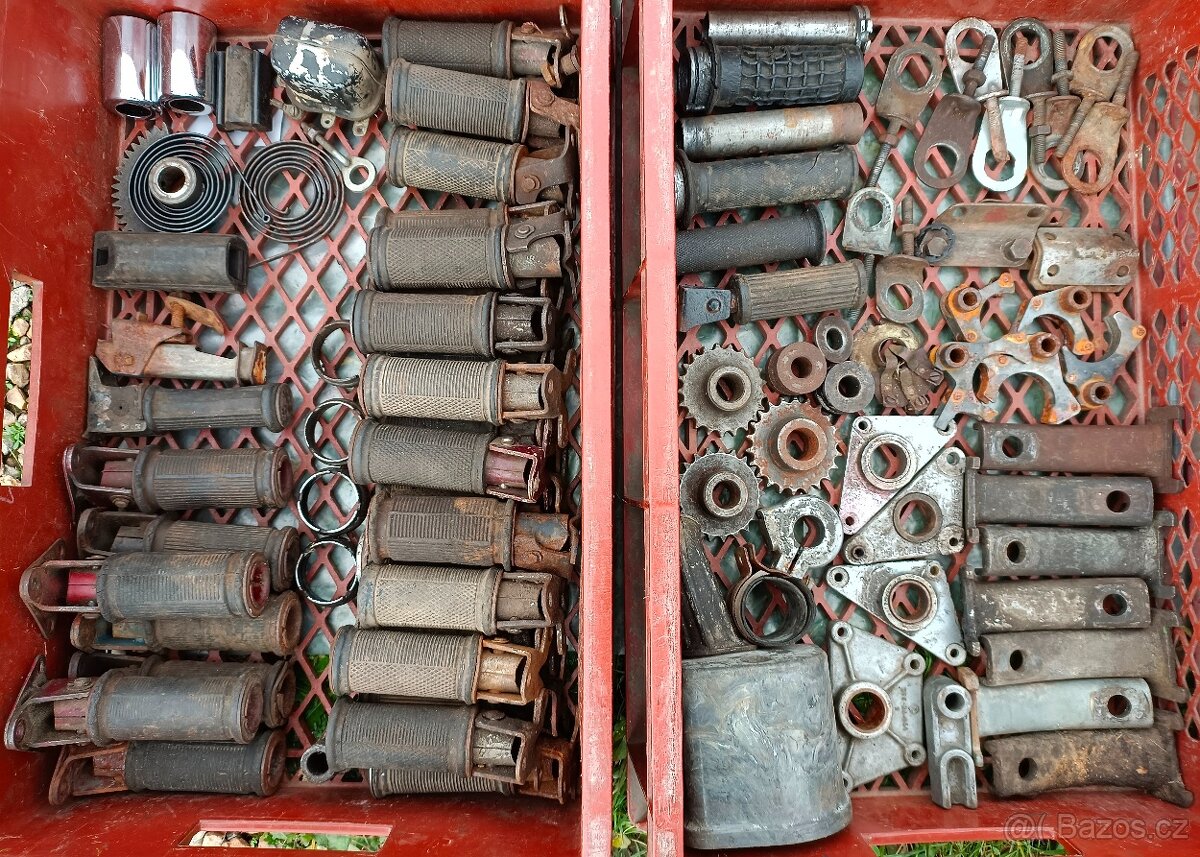 ND na motocykl jawa čz kývačku panelku fichtl aj. mota