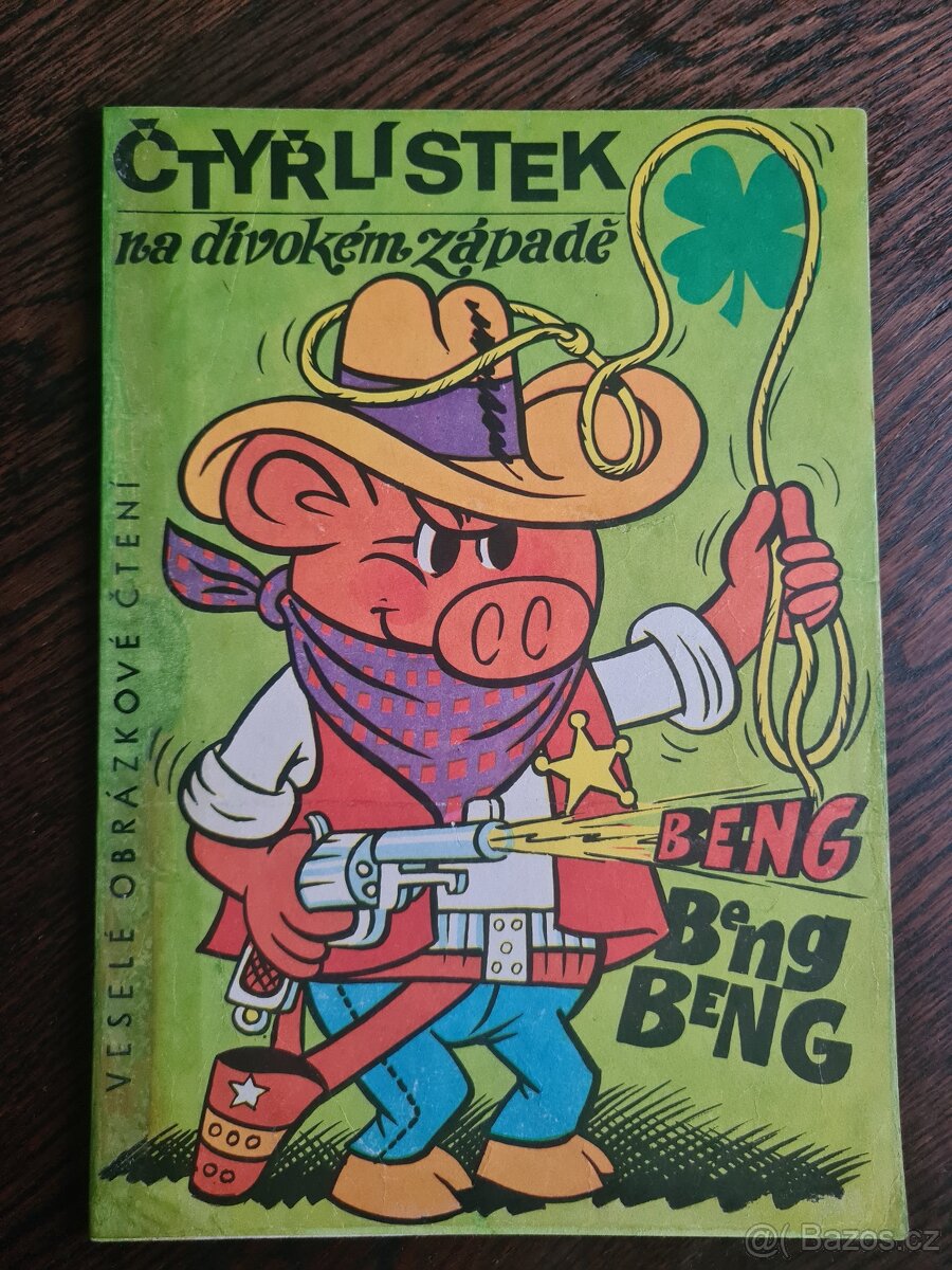 Čtyřlístek c.4 1969 podepsaný Němeček