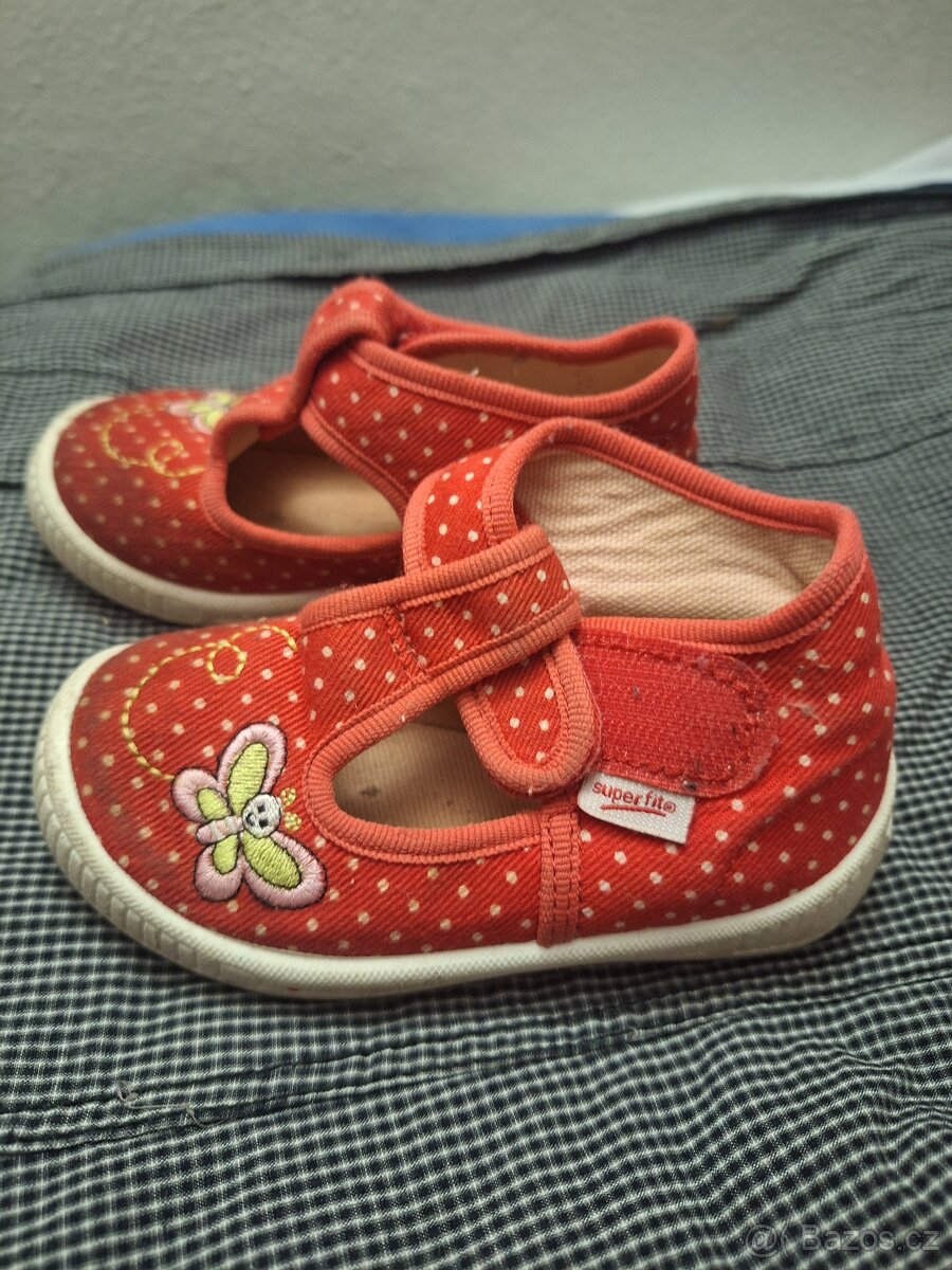 bačkory, boty superfit vel. 21