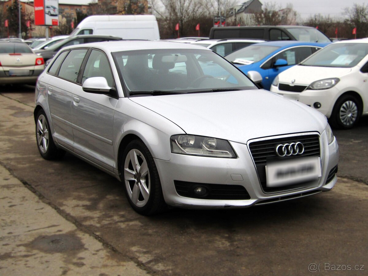 Audi A3 2.0 TDi , 103 kW nafta, 2009
