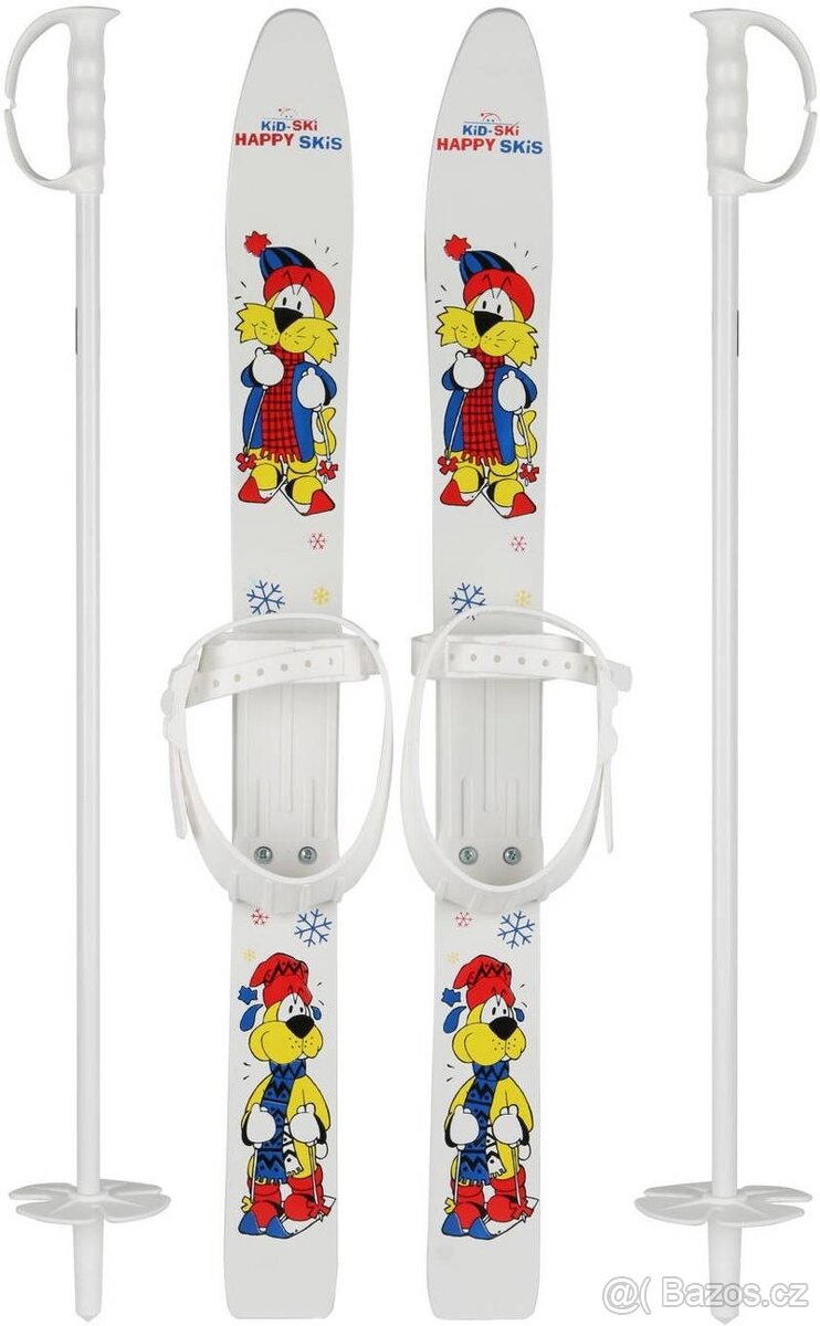 Dětské lyže a hůlky