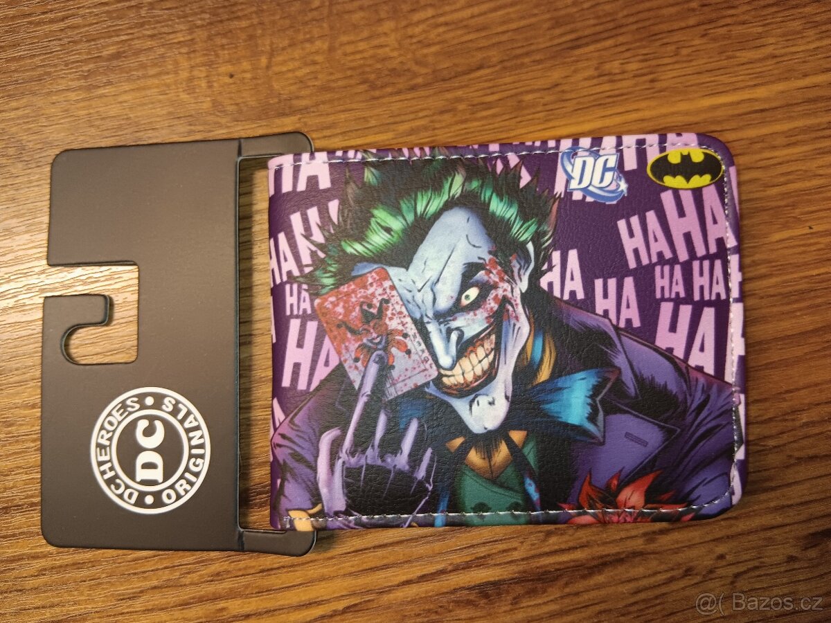 Nová peněženka DC - Joker (Batman)