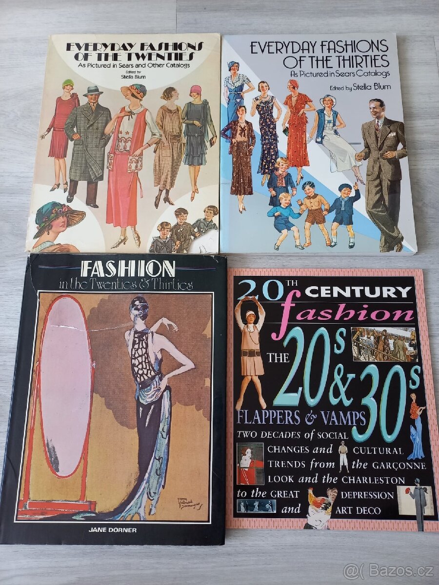 Móda 20. a 30. let - 4 knihy