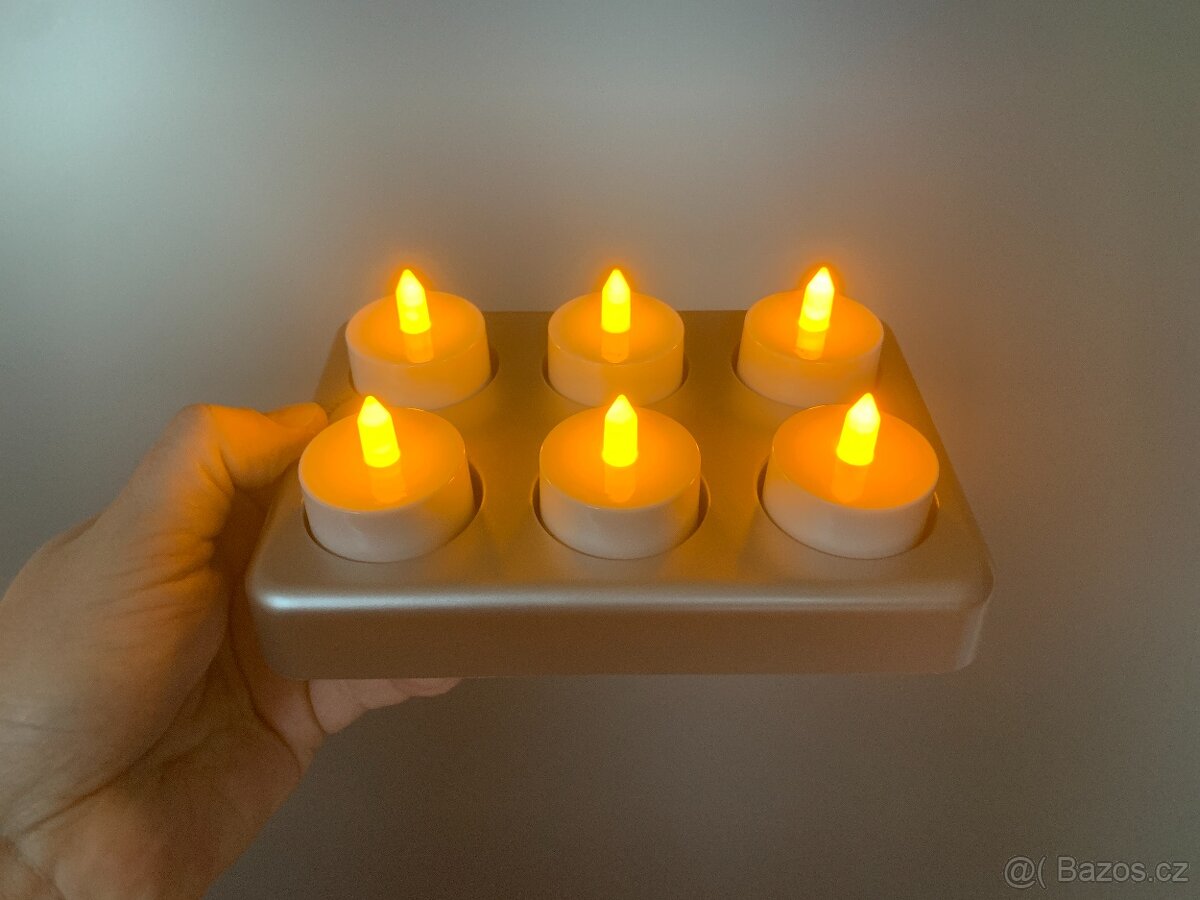Čajové svíčky Philips - set 6 kusů