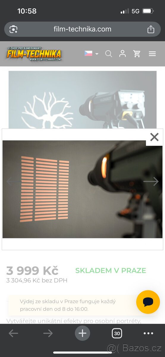 Kuželový Spotlight nový