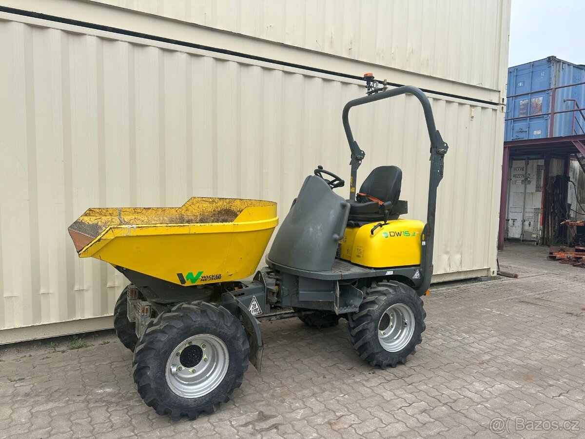 Prodám dumper Wacker Neuson DW15e