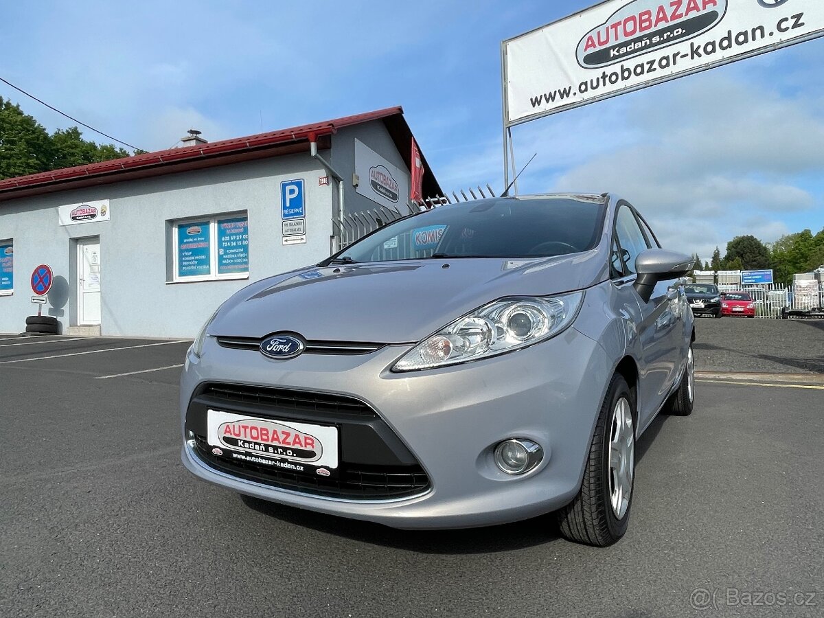 Ford Fiesta, 1,4 71kW, GHIA, SERVISKA