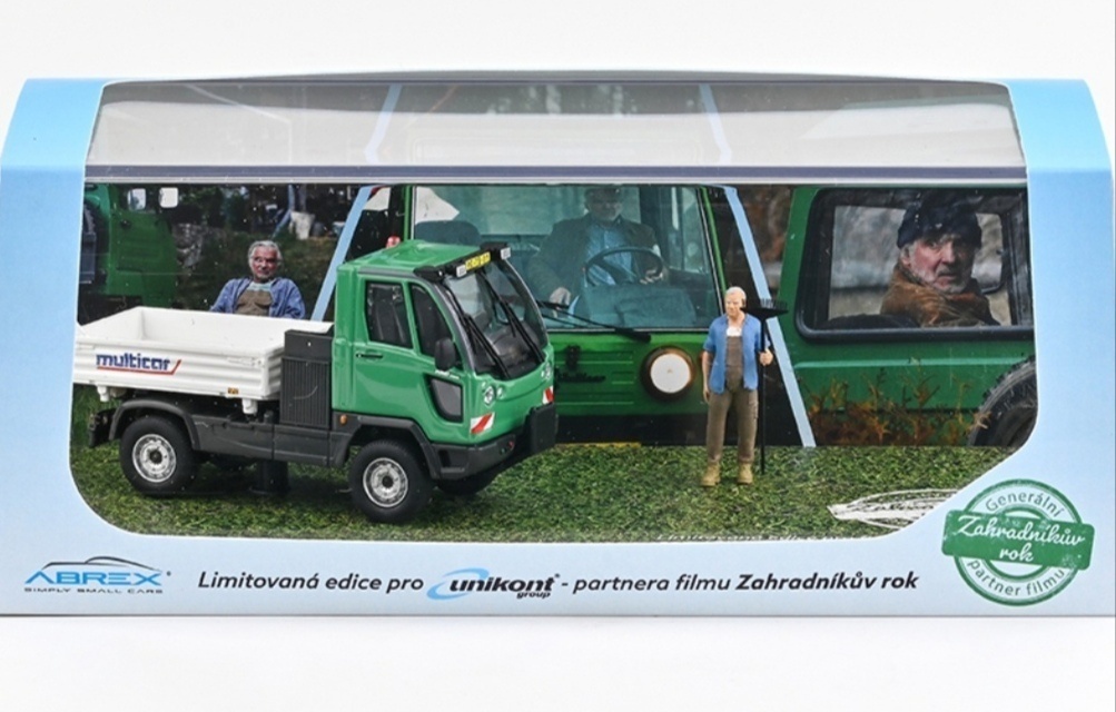 Diorama zahradníkův rok,abrex, malosériová