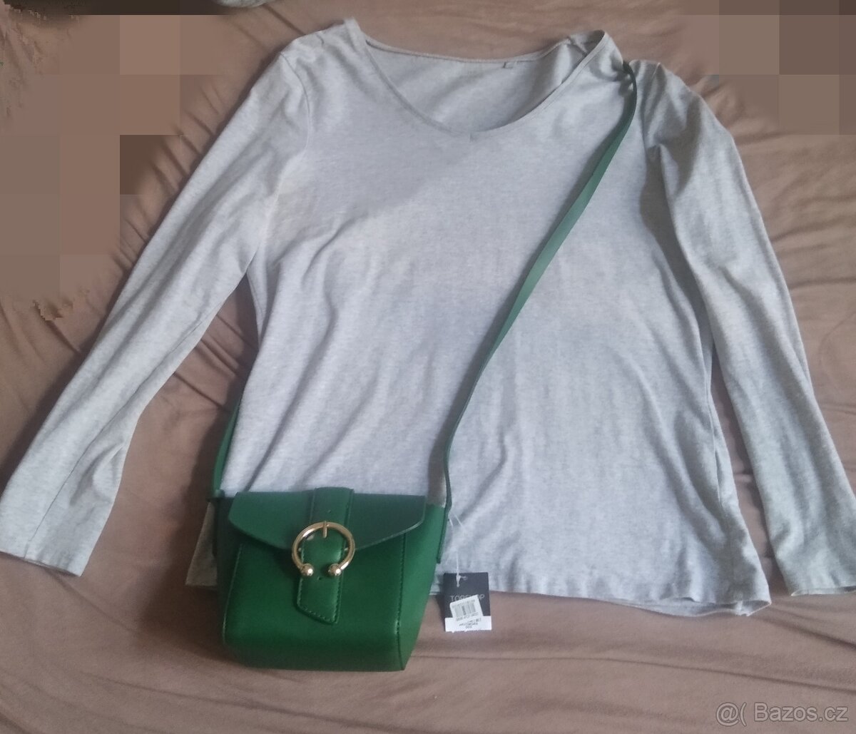 Tmavě-zelená- malá-mini-crossbody-kabelka-Topshop-Nordstrom