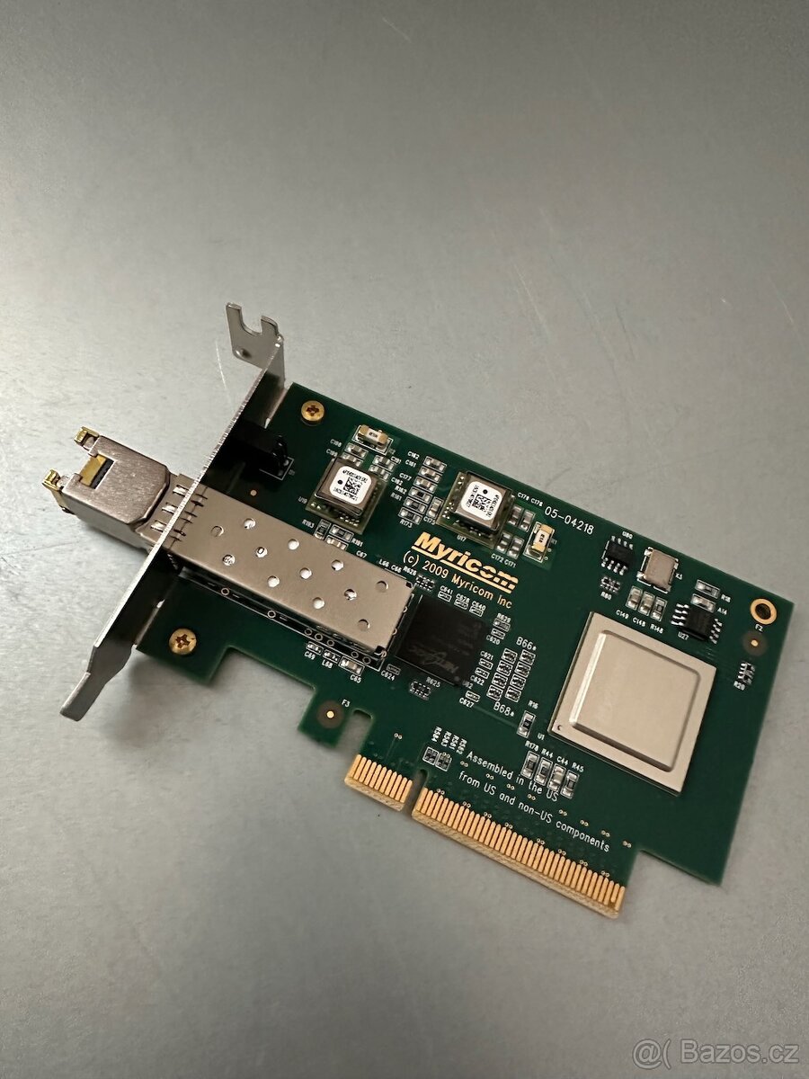 Myricom Myri-10G, 10Gbps, SFP+, lowprofile - plne funkcni