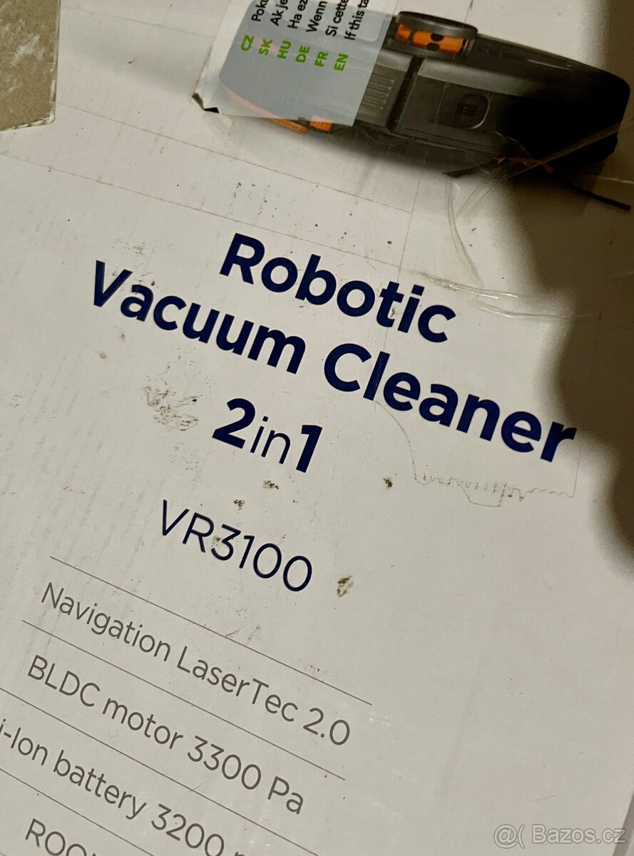 Concept robot LASER vysavac