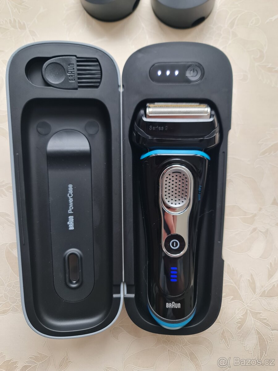 Holicí strojek Braun Series 9+nabíjecí pouzdro