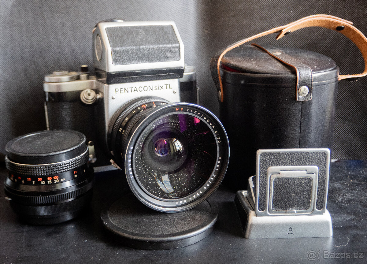 Pentacon SIX + Flektogon 50/4, Biometar 80/2.8 MC + fresnel