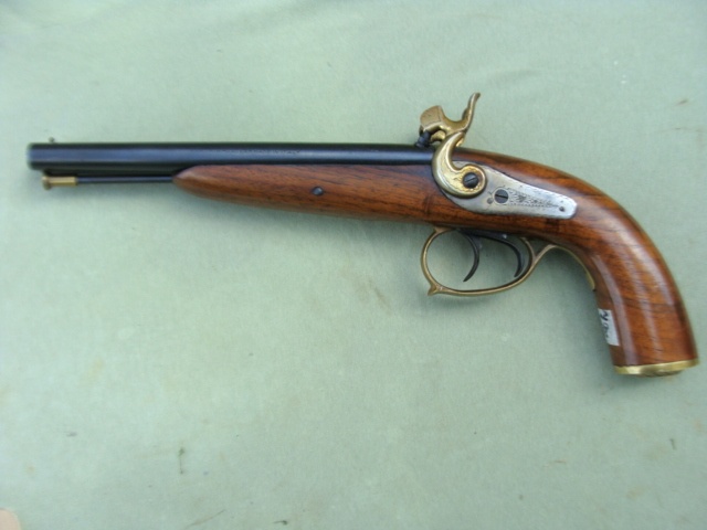 Perkusní dvouhlavnová pistole cal. 44 - v super stavu