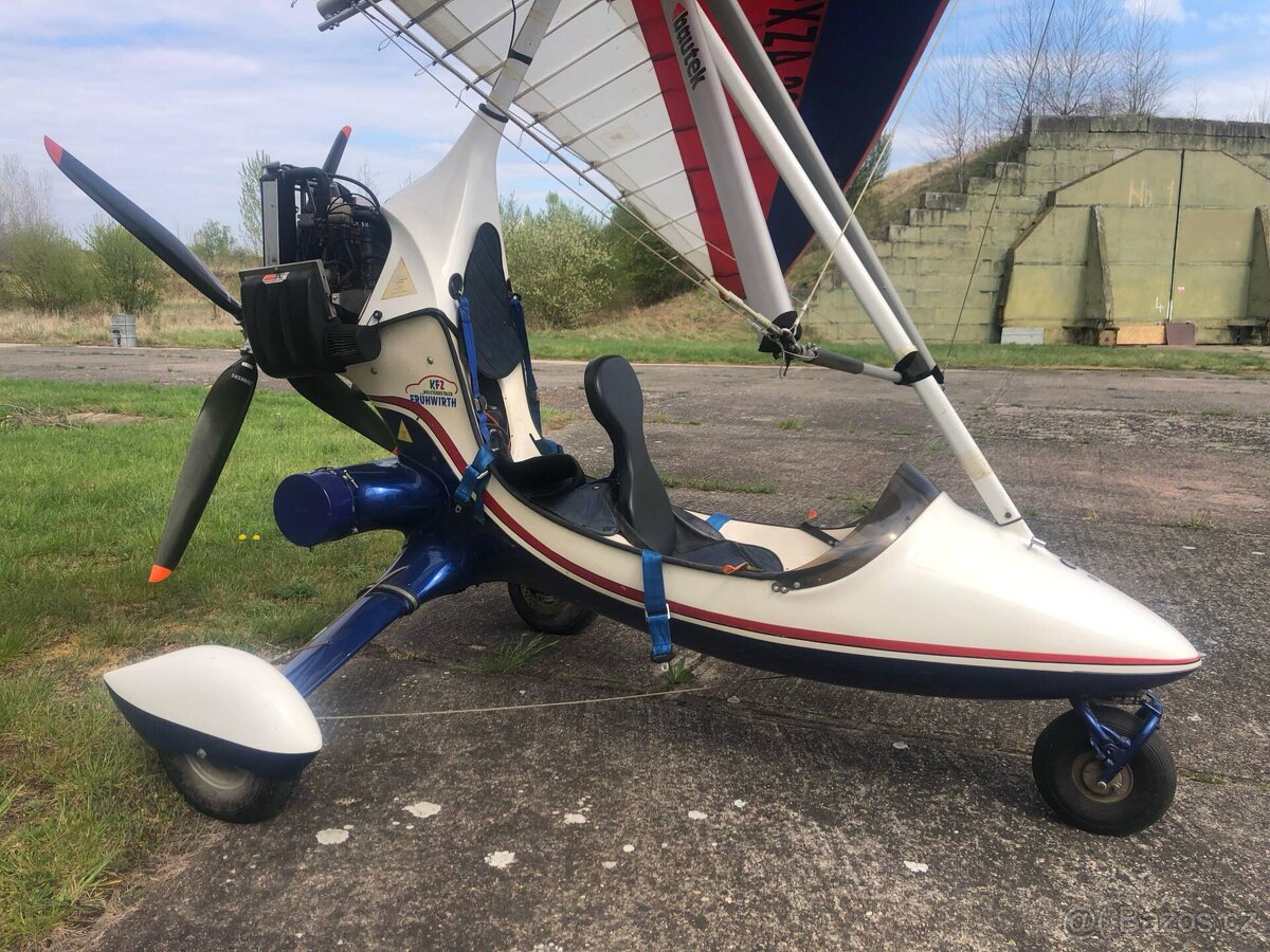 MZK - 2místné rogalo Fiti 2 - křídlo Bautek Pico - Rotax 582