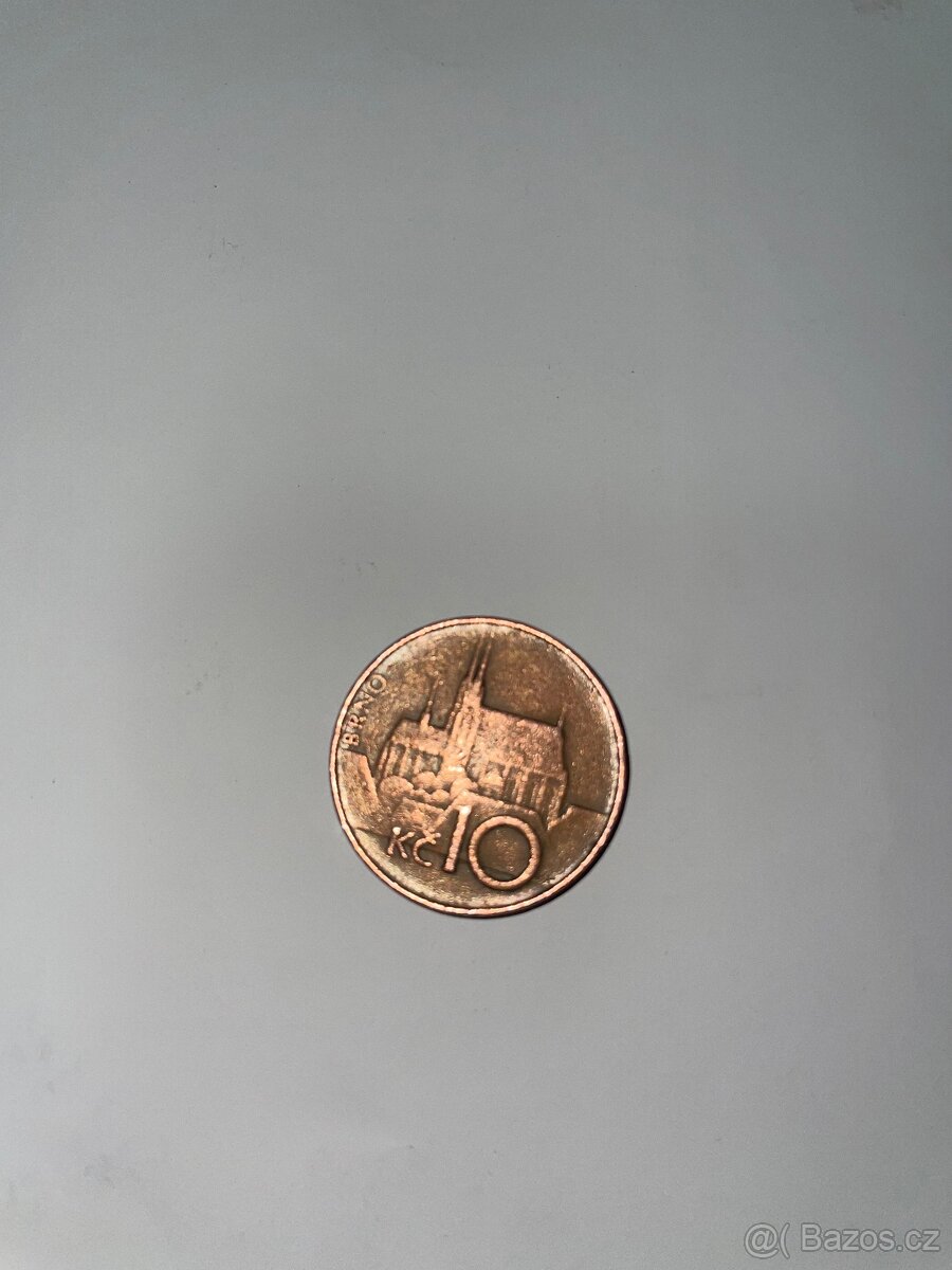 10Kč z  roku 1993