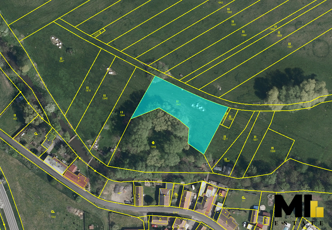 Prodej ostatní travnaté plochy o velikosti 1 948 m2 v obci S