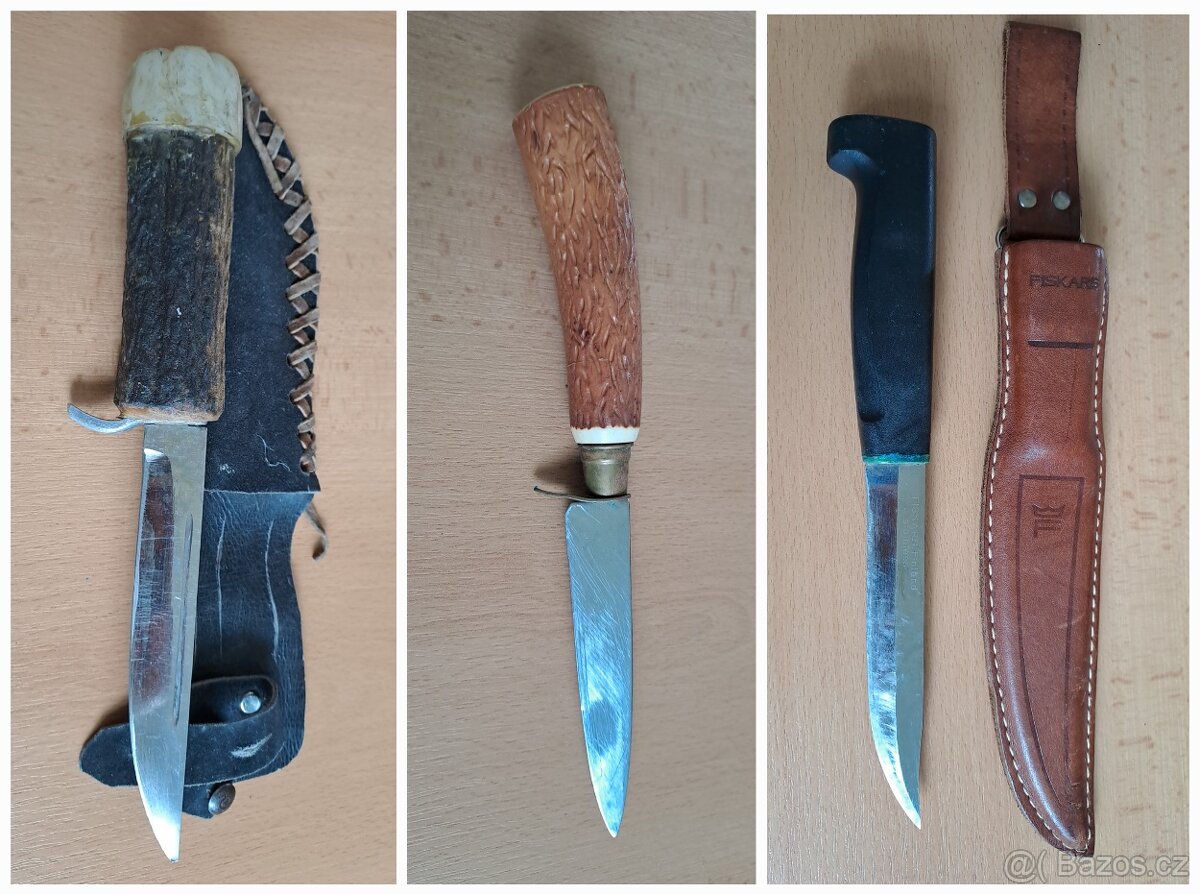 Nože - Fiskars Finland, Mikov Zálesák,...