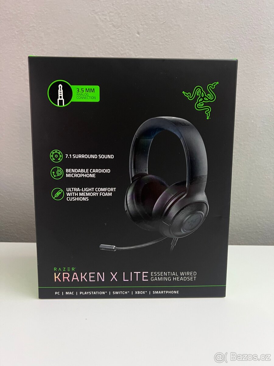 Razer Kraken X Lite – NOVÁ herní sluchátka