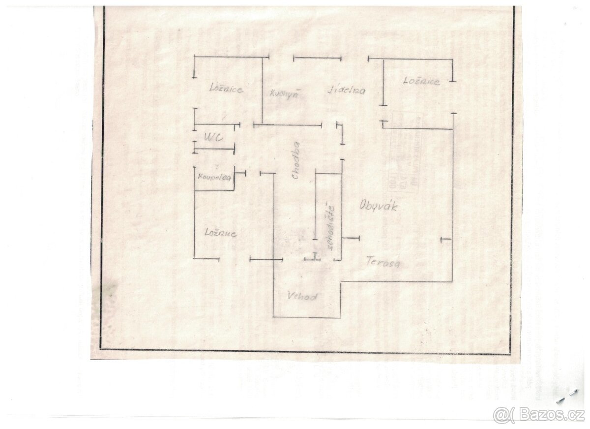Pronájem bytu v rodinném domku 130 m2