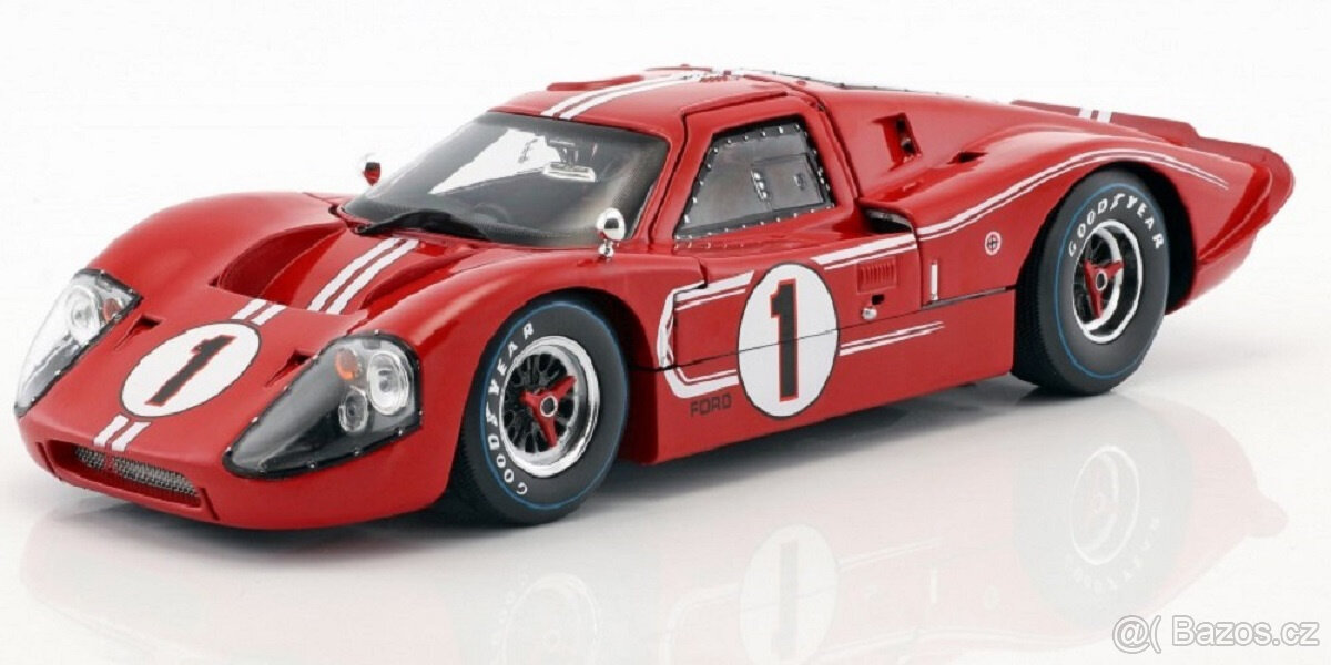 1:18 3různé FORD GT 40 MK SHELBY LE MANS