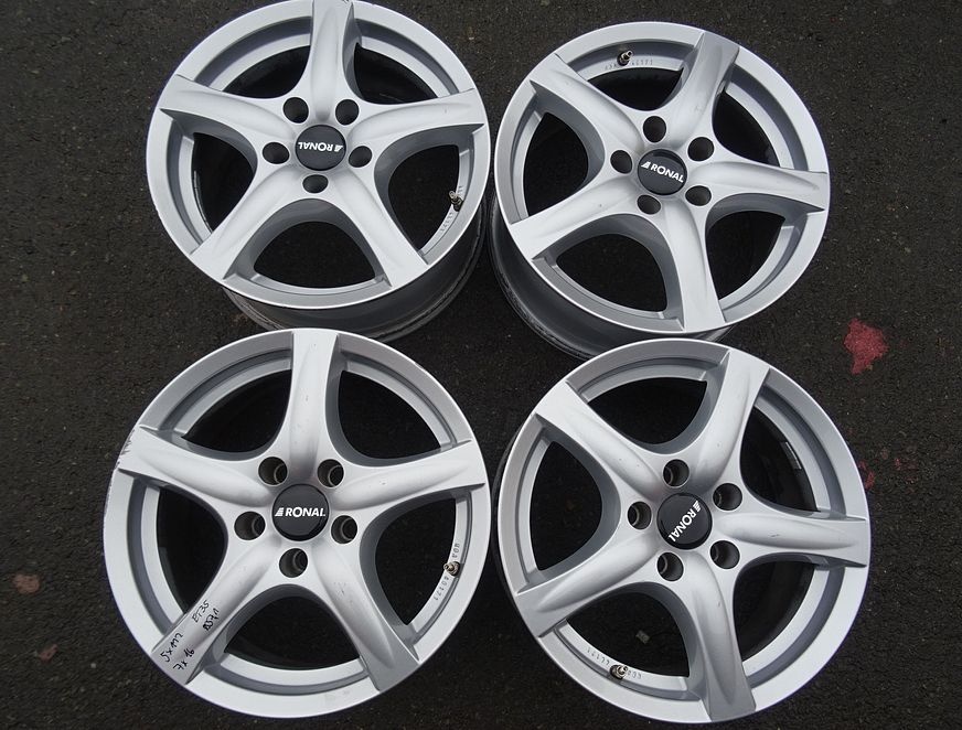 Alu disky Ronal, 16", 5x112, ET 35, šířka 7J