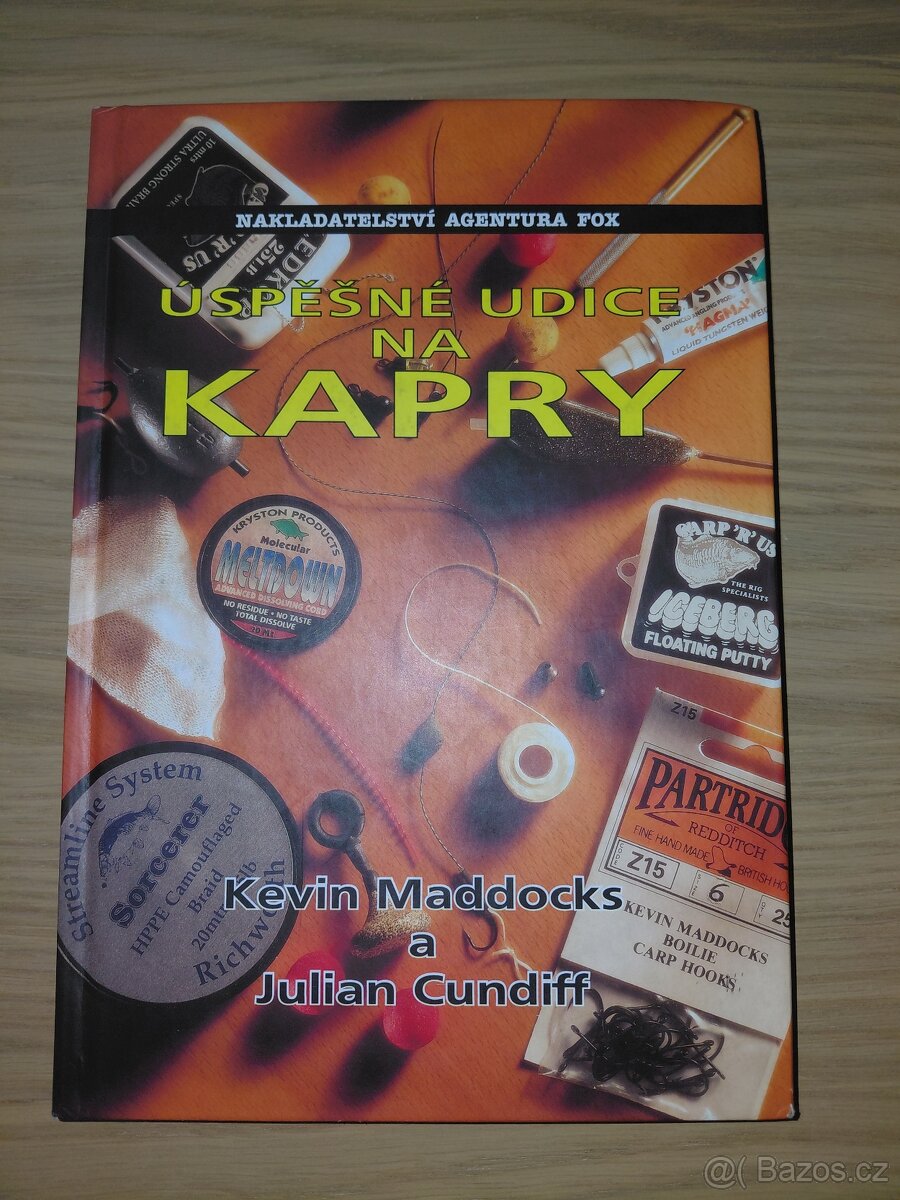 Kniha o kaprech, Uspešné udice na kapry