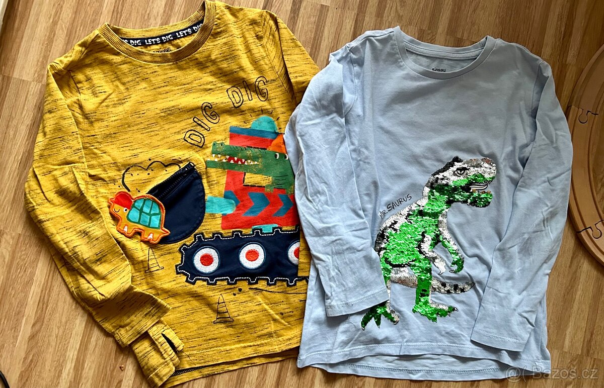 Triko s dlouhým rukávem 122