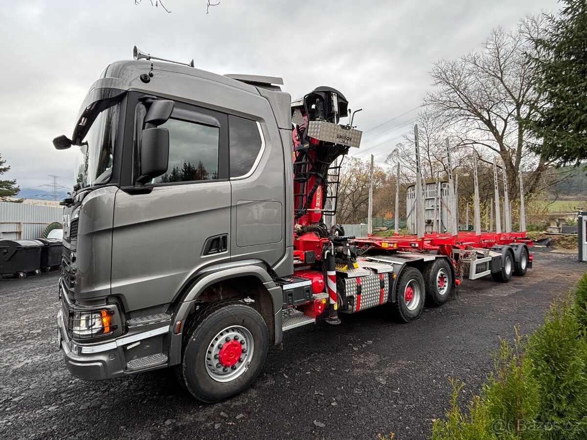 Scania R 500  Lesovuz Epsilon Umikov