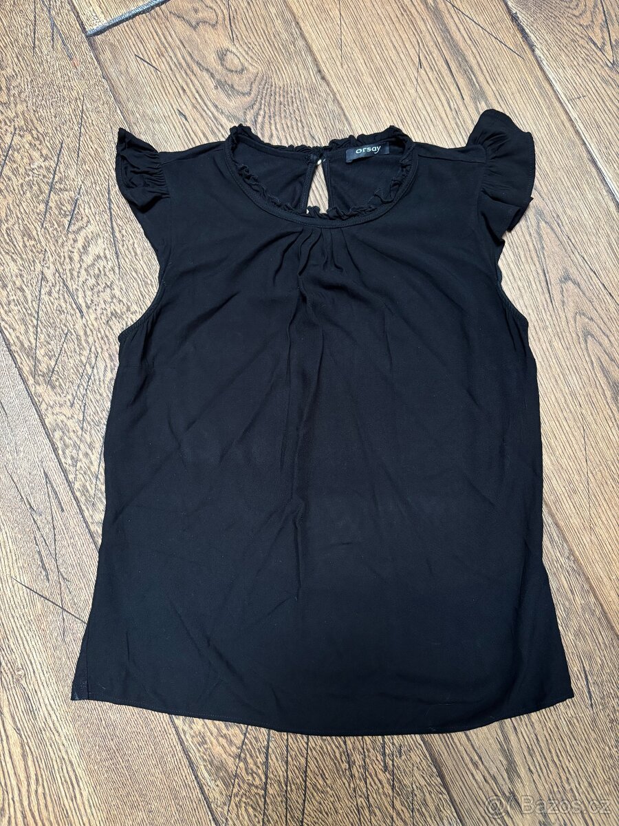 Dámská černá halenka Orsay, vel. S
