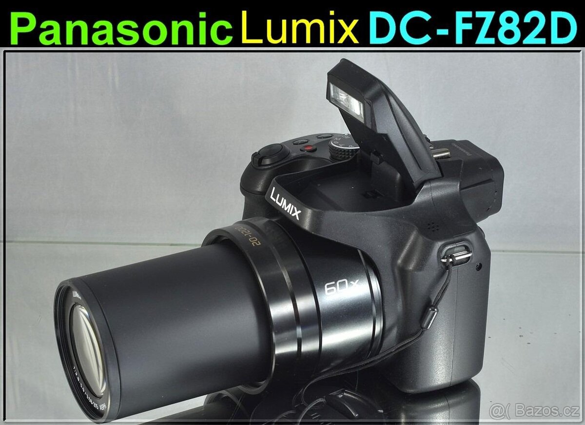 Panasonic Lumix DMC-FZ 82D 60 x Op.Zoom4K video