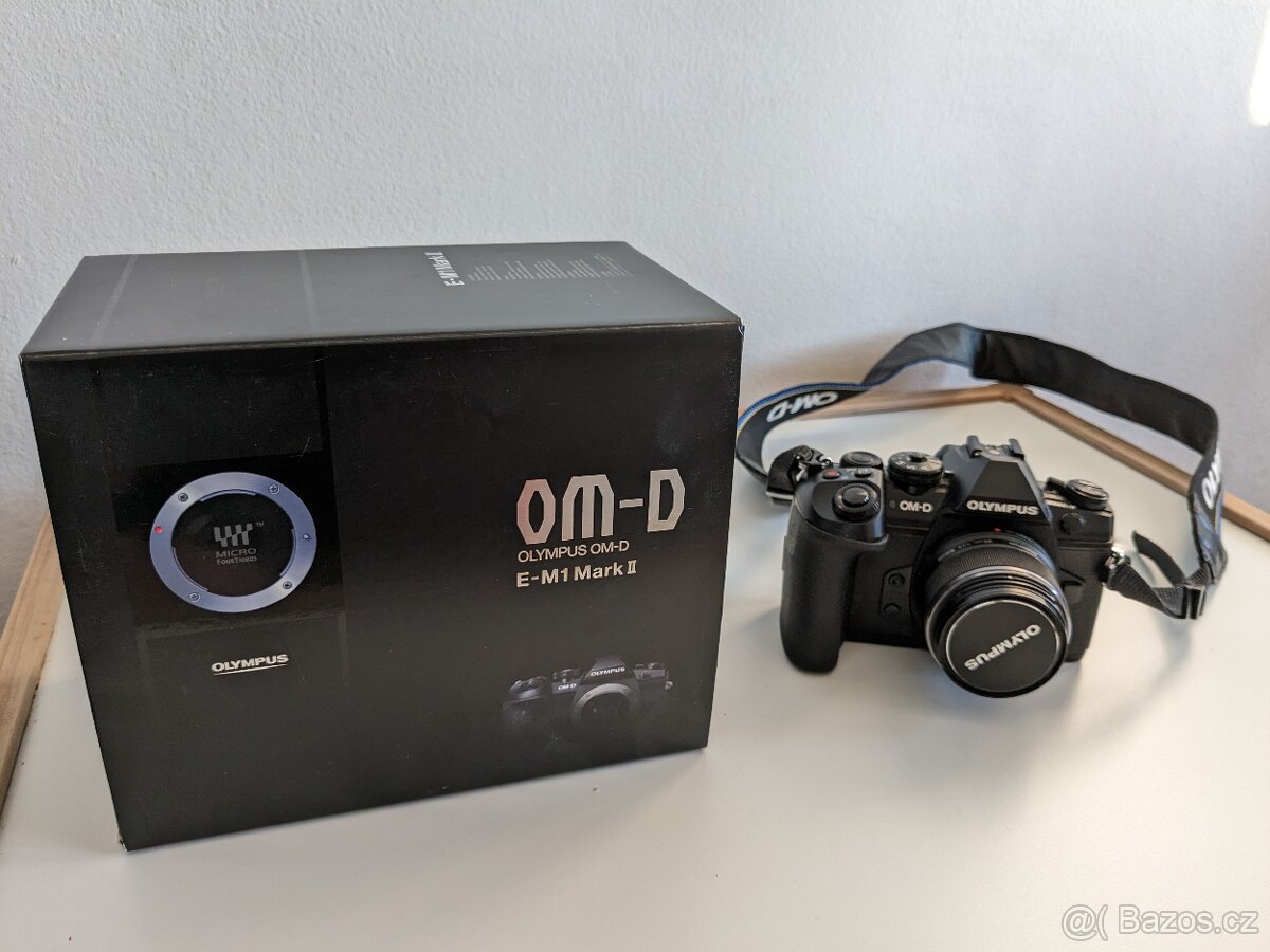 Olympus OM-D E-M1 Mark II + M.ZUIKO 25mm f/1,8+příslušenství