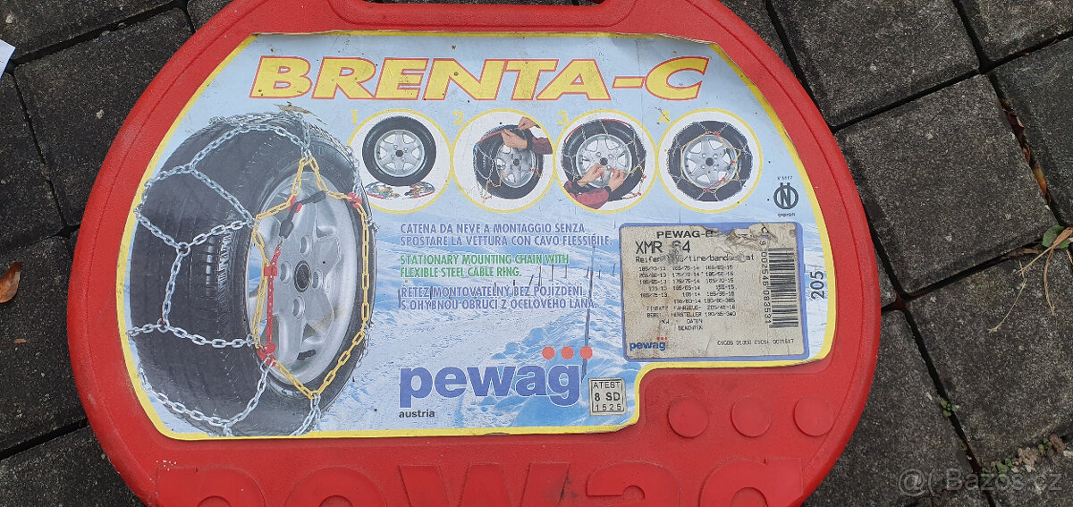 Sněhové řetězy Pewag Brenta-C XMR 64
