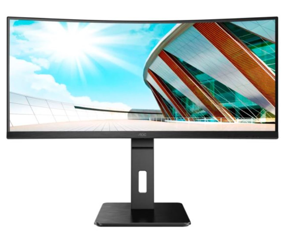 AOC/CU34P2A/34"/VA/3440x1440/100Hz/1ms/Black