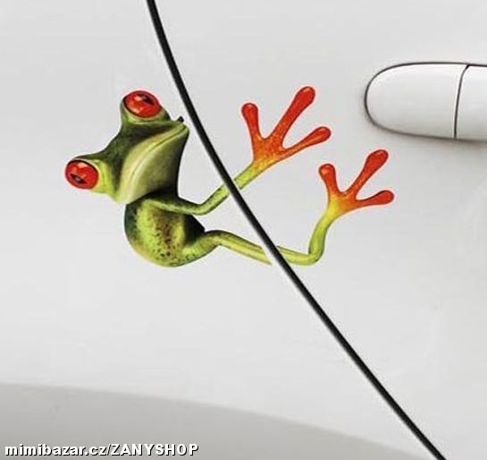 samolepka Frog