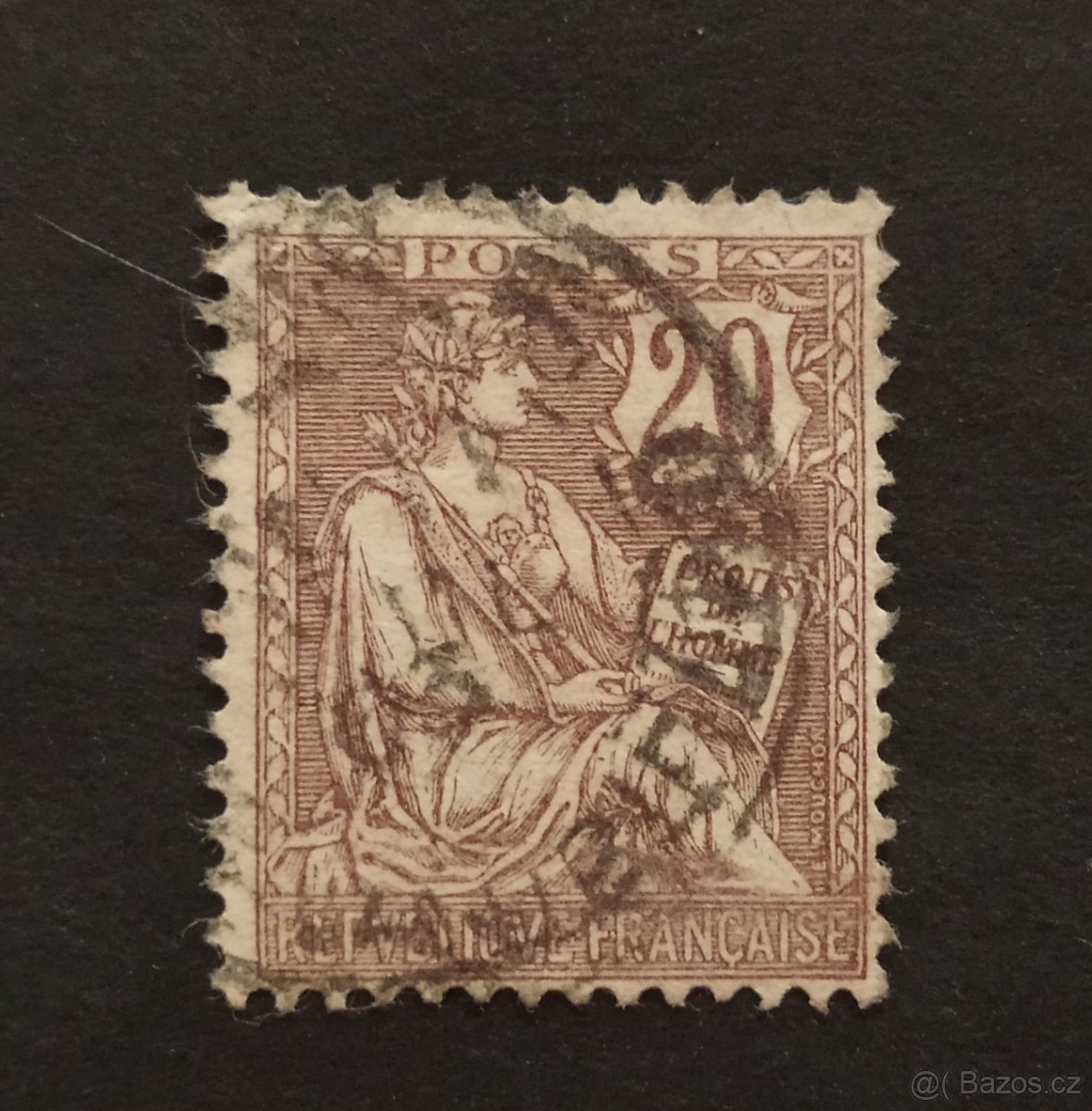 Poštovní známka Francie2