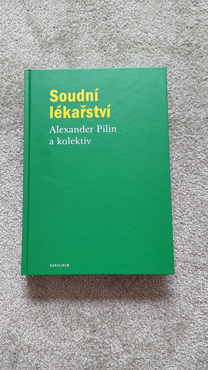 Kniha Soudní lékařství, Pilin