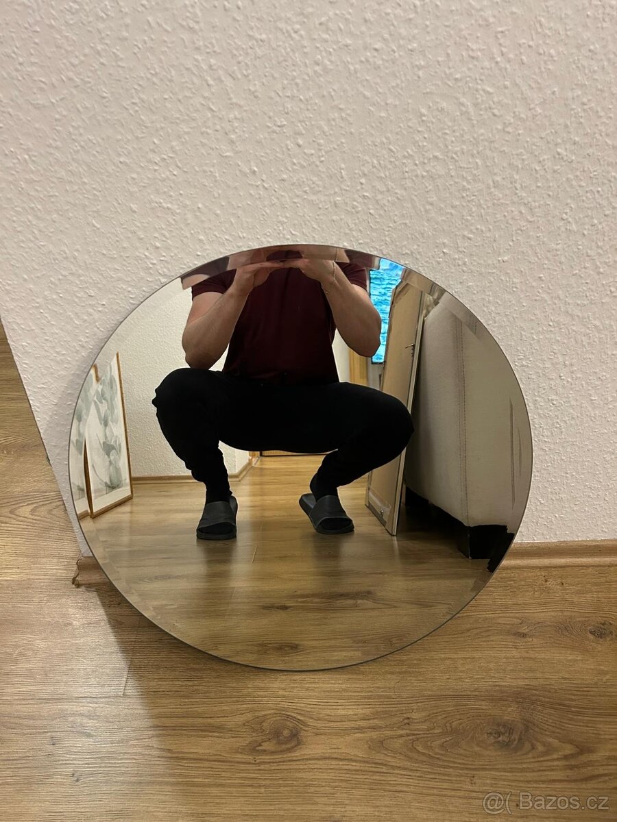 Kulaté zrcadlo - průměr 55 cm