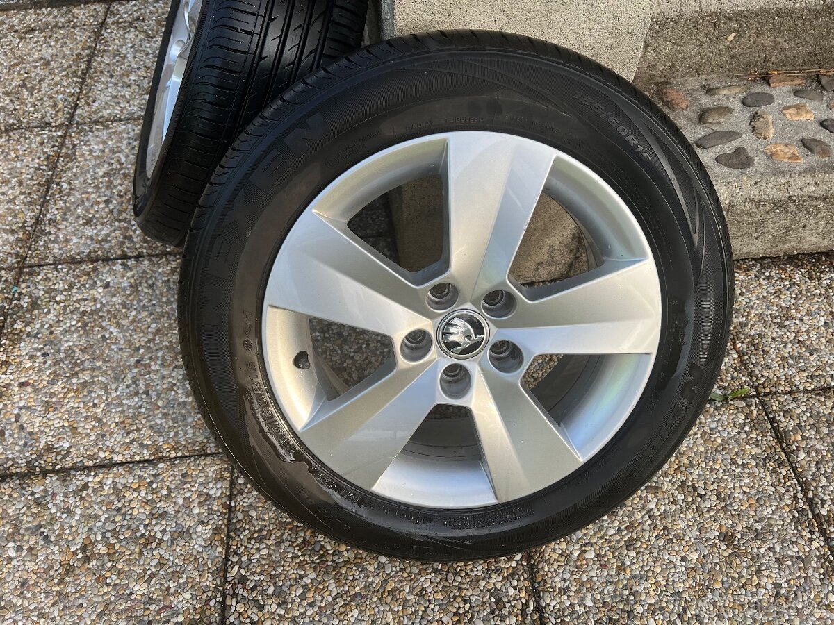 Originální alu kola fabia rapid r15 5JA601025N