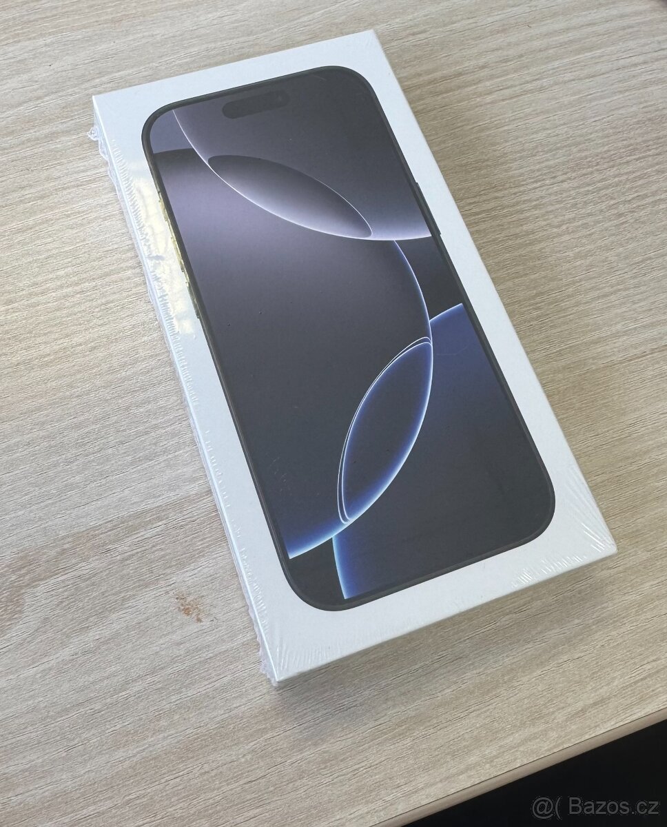 Apple iPhone 16Pro, 16Pro max, Nerozbalené se zárukou