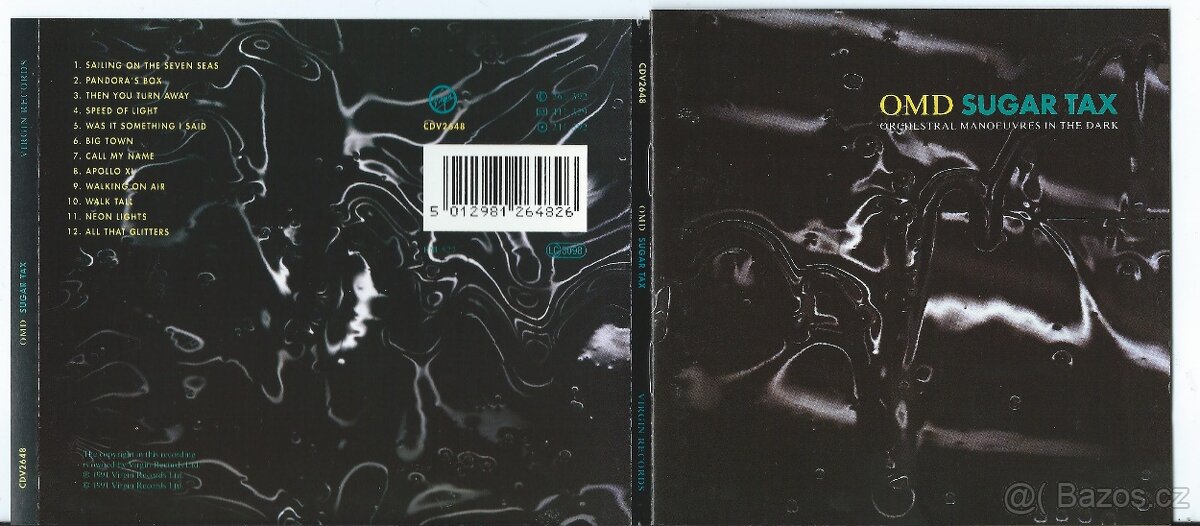 CD-PRODÁM VĚTŠÍ MNOŽSTVÍ ORIGINÁL CD 07/25