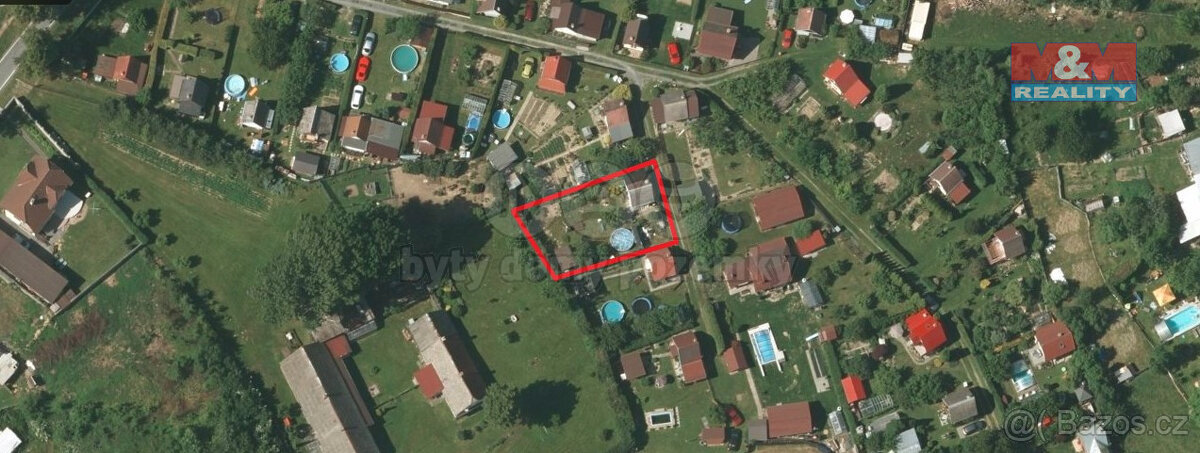 Prodej zahrady s chatou, 413m2, Čermná ve Slezsku