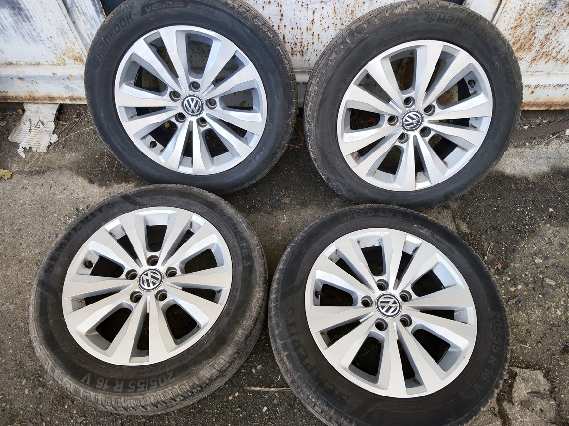 16"letní alu sada Toronto 5x112 origo Golf 7 Sportvan Caddy