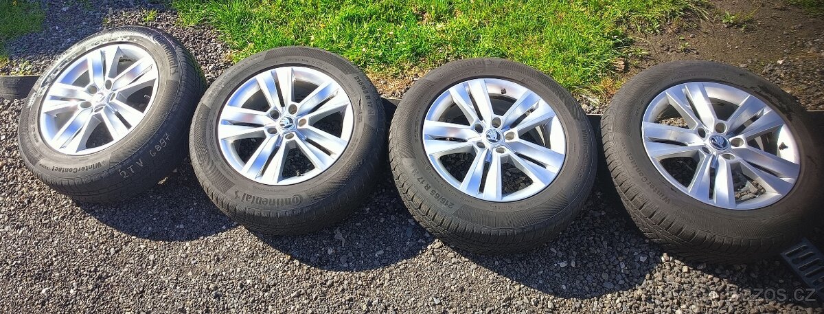 Originál ALU Škoda 17" (Kodiaq)