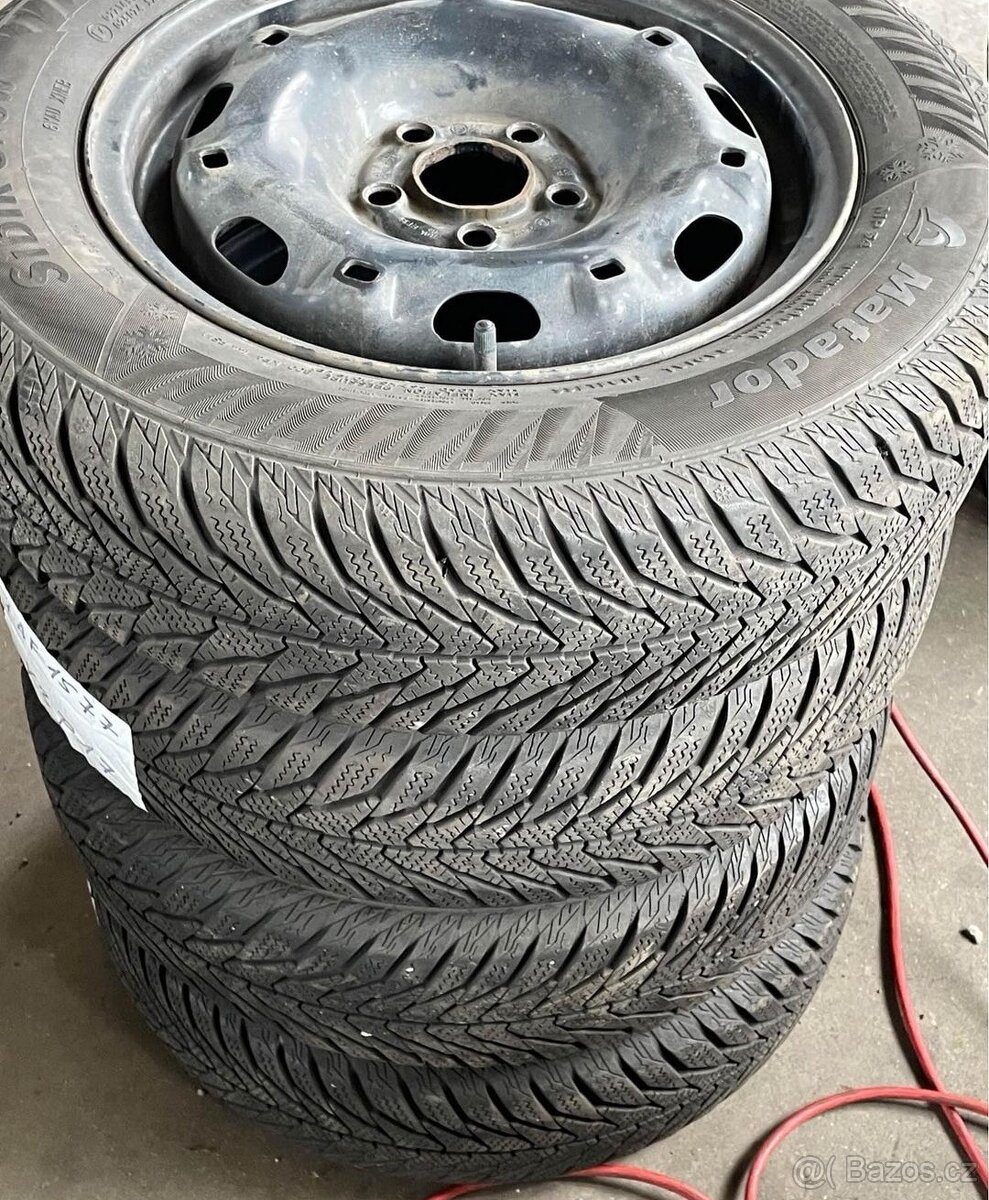 Zimní kola 5x100 165/70 R14 Matador 6mm Fabia