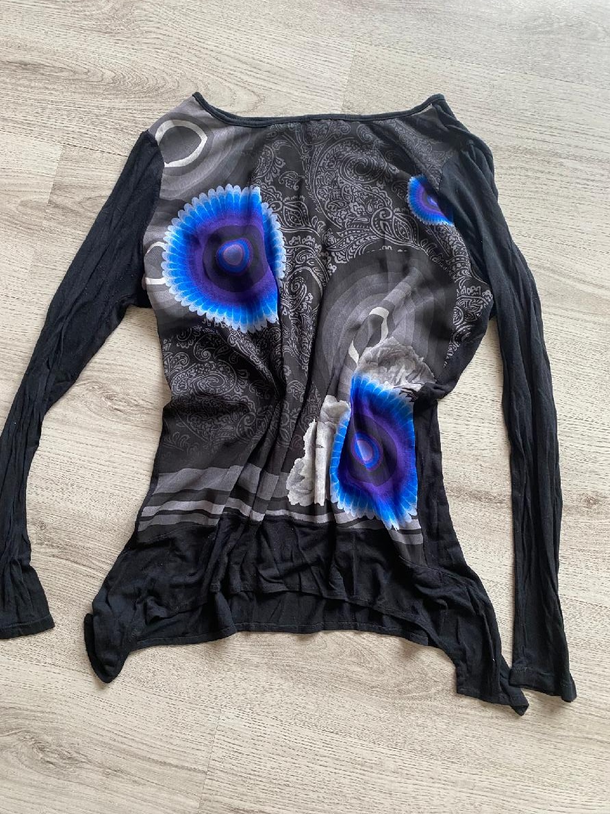Krásná halenka,tunika Desigual vel.44/XXL