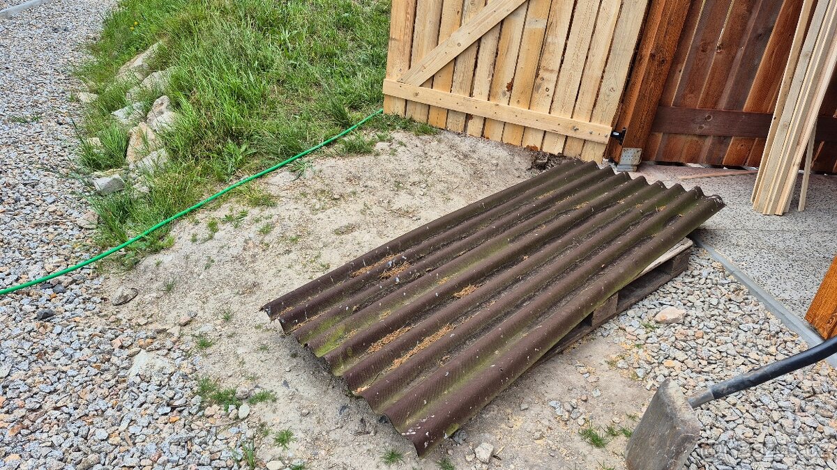 Betumenove desky hnědé 200x90