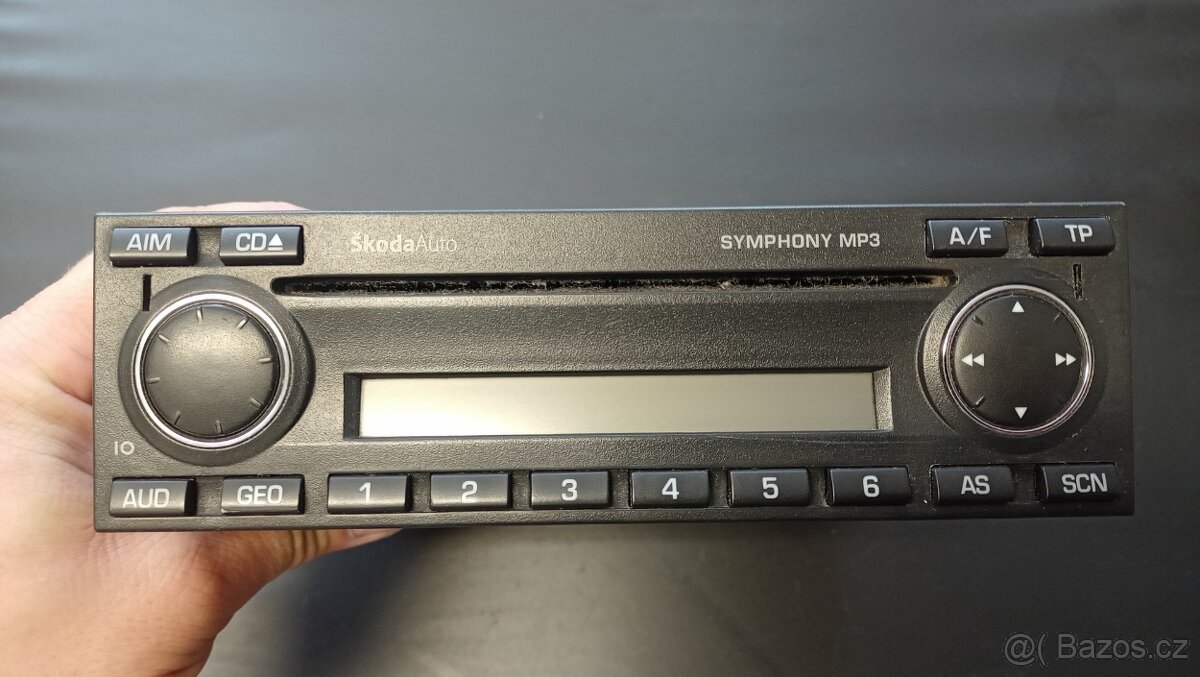 Autorádio škoda auto Symphony MP3