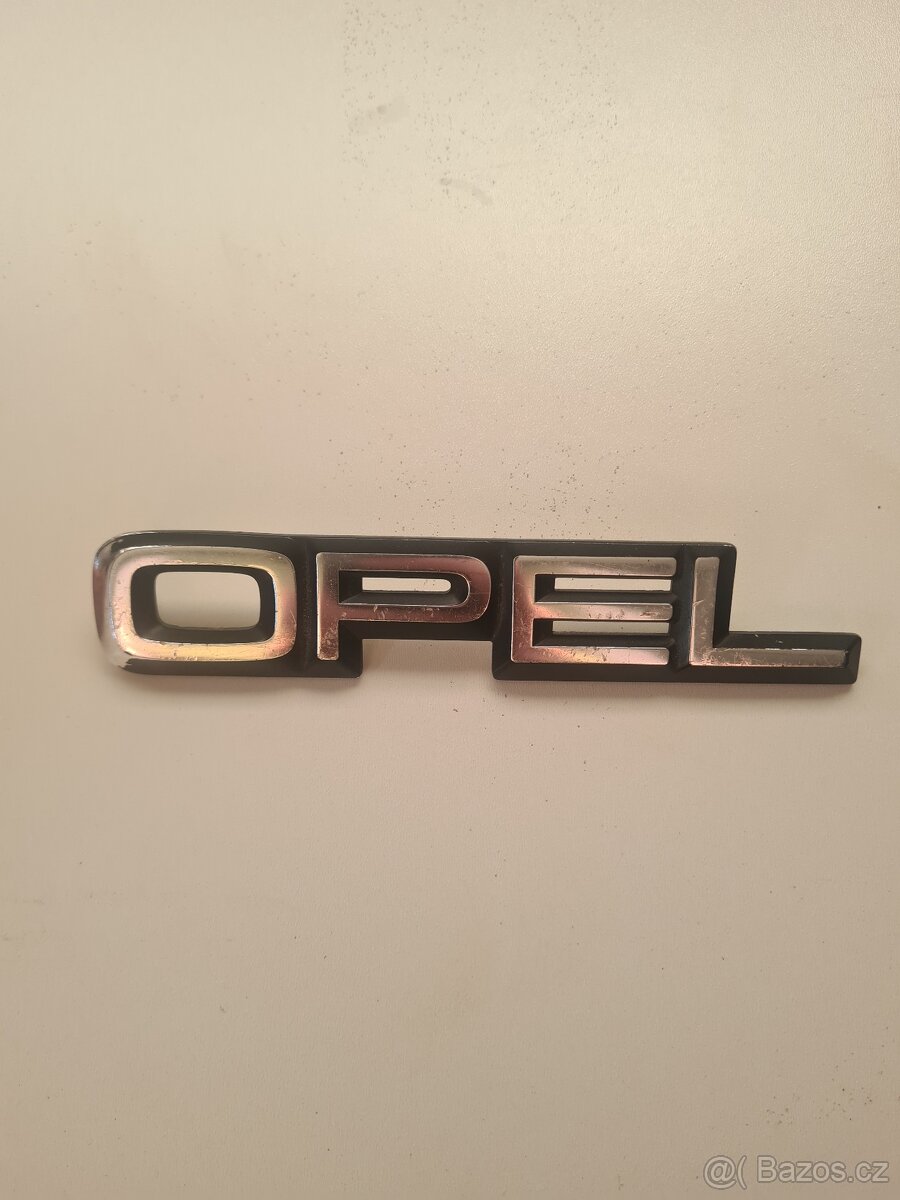 Opel nápis Record,Commodore atd