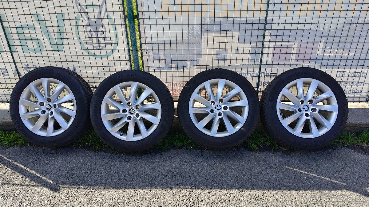 Zimní ❄️ Alu kola Stratos R17 Superb 3 Continental